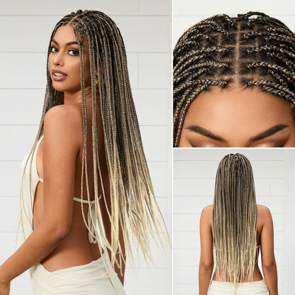 ✨ No Glue, No Hassle – Natural Wavy & Braided Wigs