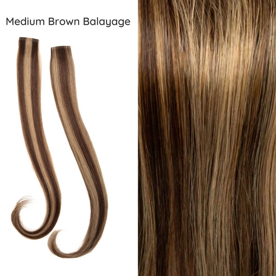 Face Framing Layers — Front Clip-In Extensions