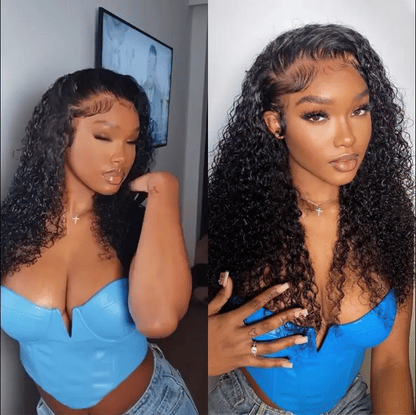 ✨ No Glue, No Hassle – Natural Wavy & Braided Wigs