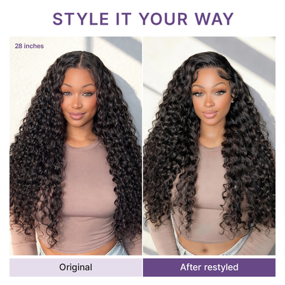 ✨ No Glue, No Hassle – Natural Wavy & Braided Wigs