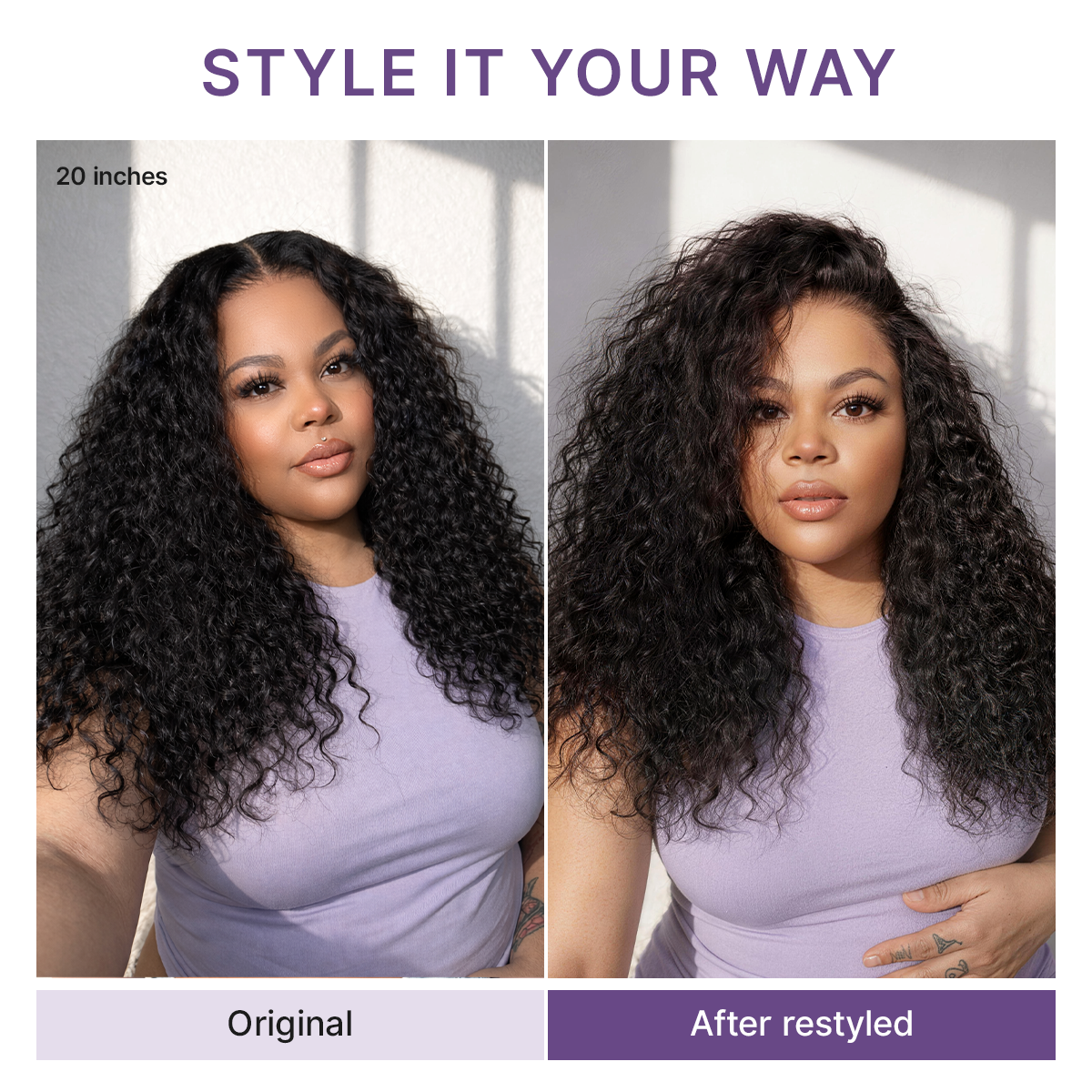 ✨ No Glue, No Hassle – Natural Wavy & Braided Wigs