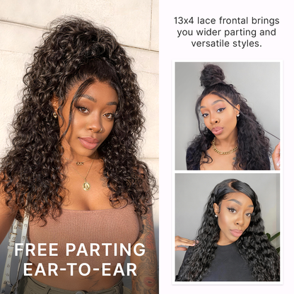 ✨ No Glue, No Hassle – Natural Wavy & Braided Wigs