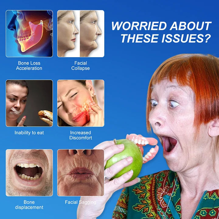 '--Ends Today: 75% OFF! ⏰DarkFairy™ Medical Full Denture with Strong Suctiond Custom-Fit Full Functional Dentures🦷