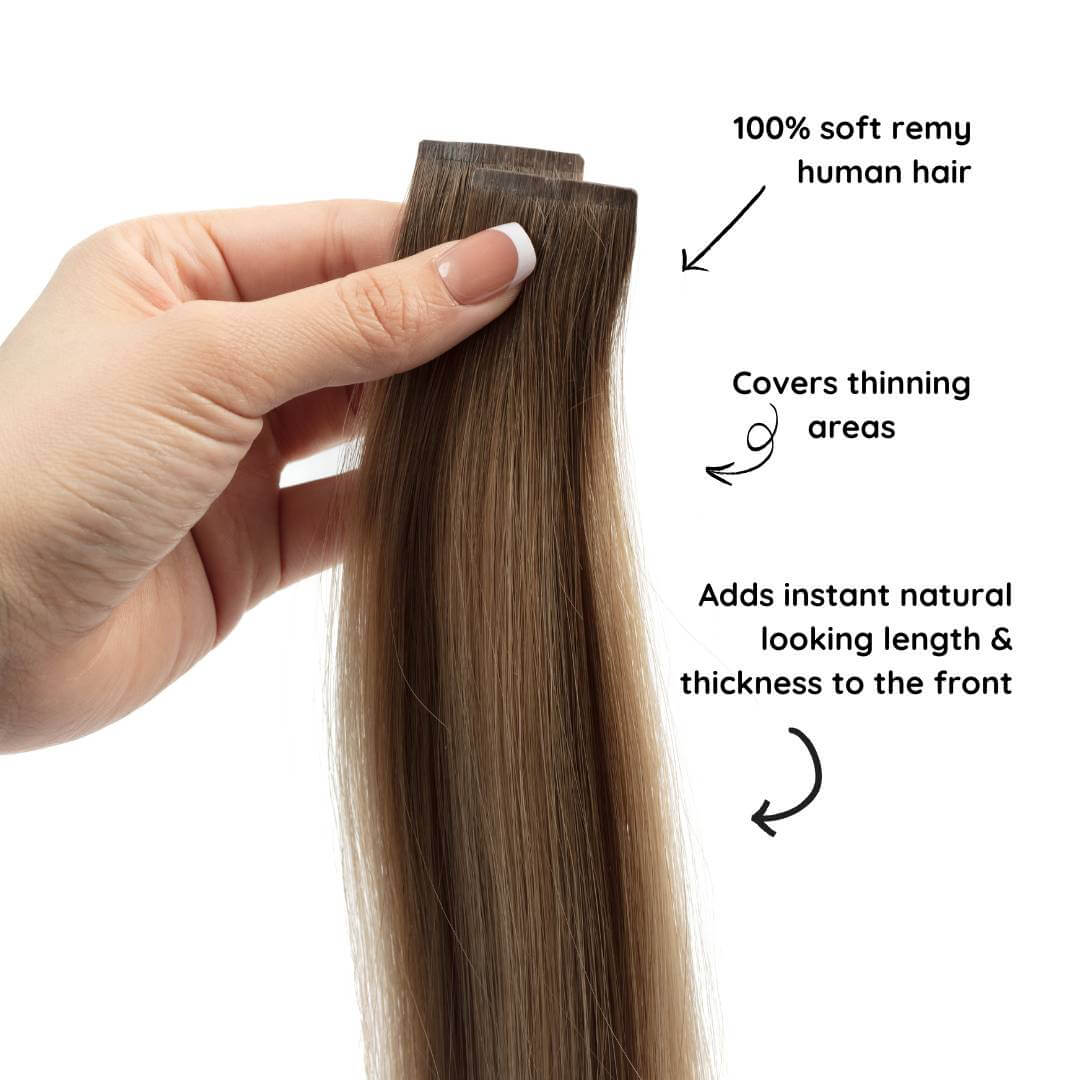Face Framing Layers — Front Clip-In Extensions