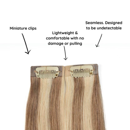 Face Framing Layers — Front Clip-In Extensions
