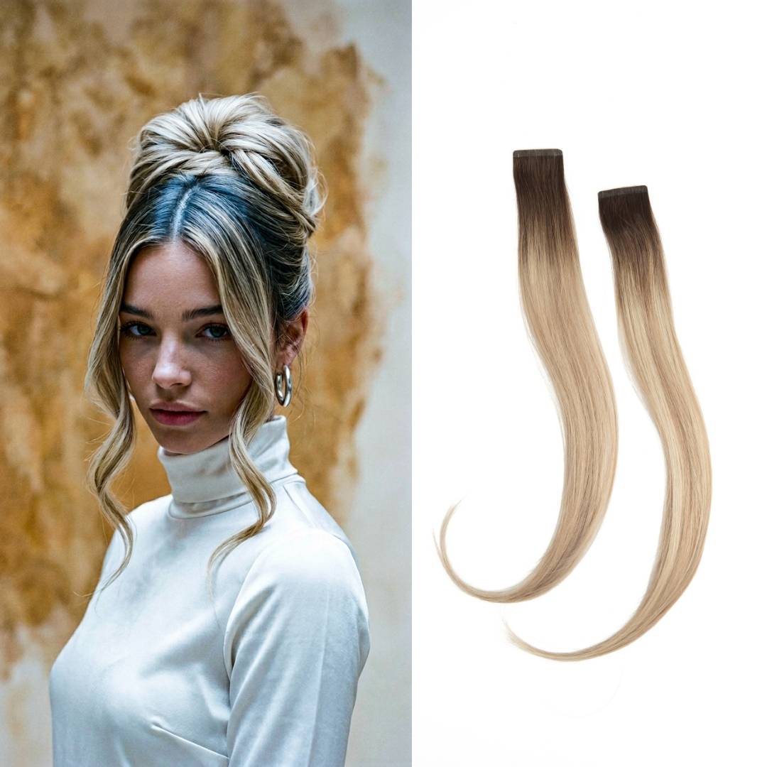 Face Framing Layers — Front Clip-In Extensions